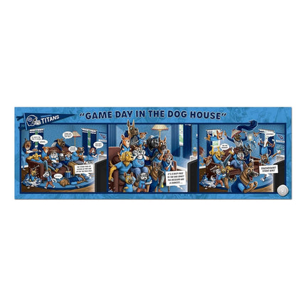 YouTheFan NFL Tennessee Titans Game Day in The Dog House Puzzle 1000 pièces