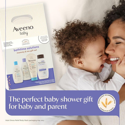 Aveeno Baby Daily Bath Time Solutions Gift Set To Prevent Dry Skin