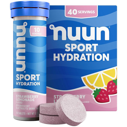 Nuun Sport: Electrolyte-Rich Sports Drink Tablets,