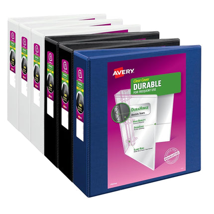 Avery Durable View 3 Ring Binder, 3" Slant Rings, 