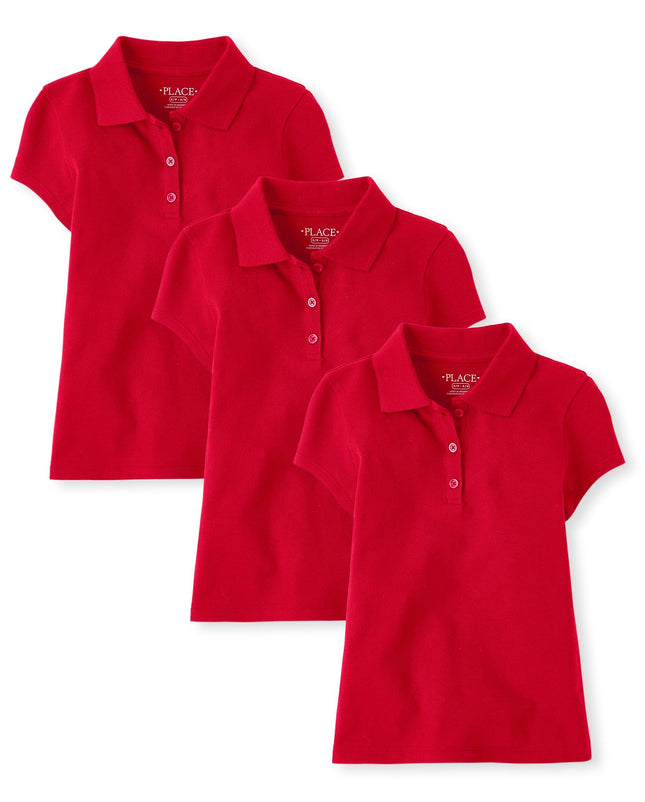 The Children's Place Girls' Multipack Short Sleeve