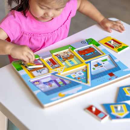 Melissa & Doug Rompecabezas sonoro Alrededor de la casa [Tapa dura] [18 de mayo de 2016] Barkhouse, Joyce C