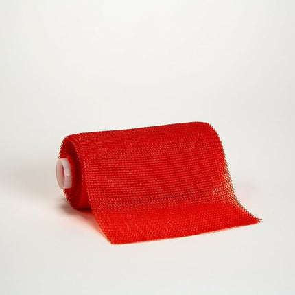3M Scotchcast 82104R Venda de yeso suave, rojo 4" x 4 yardas (paquete de 10)