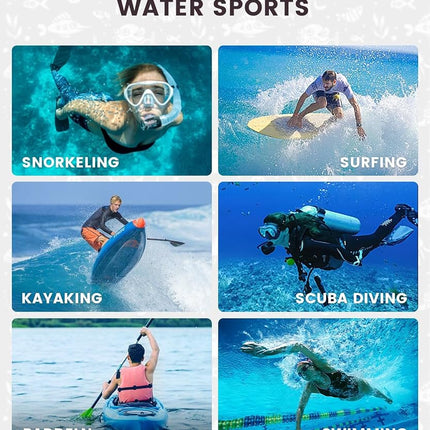 Gogokids Wetsuit Kids, Children 2.5mm Neoprene Thermal Swimsuit with UV 50+ Protection, Full Length One Piece for Ages 2-10 Boys & Girls Swimming, Surfing, Diving, Snorkeling