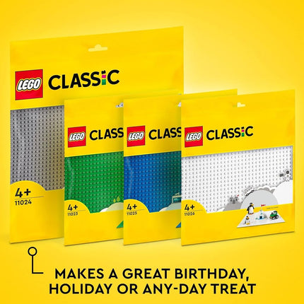 Base de construcción gris LEGO