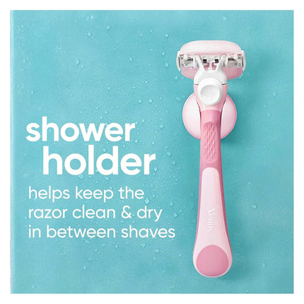 Gillette Venus ComfortGlide White Tea Women's Razor - 1 Handle + 2 Refills
