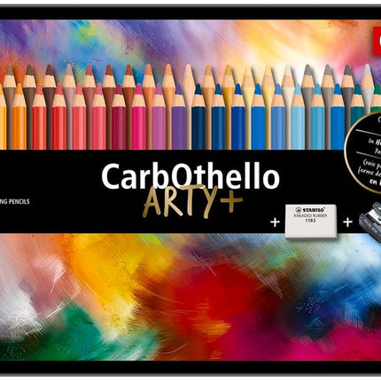 STABILO CarbOthello Premium Colouring Pencil - Pastel Pencil Tin of 60