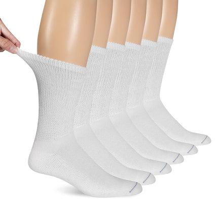 Dr. Scholl's Men's Non Binding Value 4 Pack Crew C