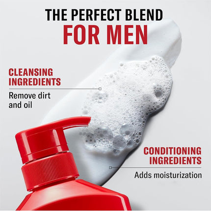 Old Spice Fiji 2-in-1 Shampoo and Conditioner for Men, 21.9 Fl Oz Each, Twin Pack