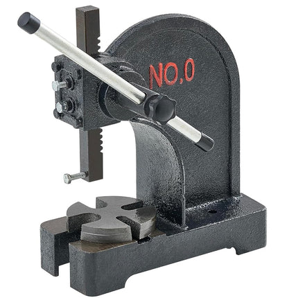 VEVOR Arbor Press, 0.5 Ton Manual Arbor Press, 11.68" Maximum Height, Cast Iron Heavy-duty Manual Desktop Arbor Press, Precision Hand Press for Stamping, Bending, Stretching, Forming