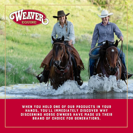 Weaver Equine Deluxe Super Horse Cinch, Anti-Slip Felt Lined Saddle Cinch Girth with Flat Buckle, Draft Horse Riding Supplies, Black
