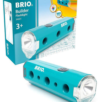 BRIO Builder Flashlight Torch - Building and Construction Toys for Kids Age 3 Years Up