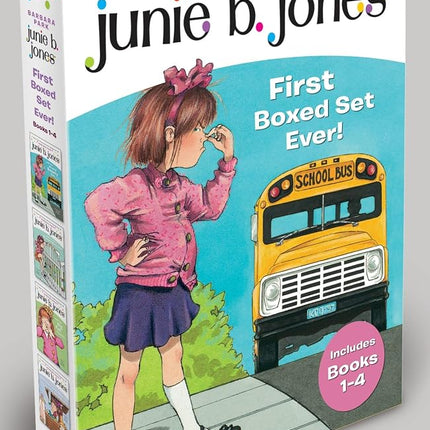 Junie B. Jones First Boxed Set Ever!: Books 1-4 [Paperback] [May 01, 2001] Park, Barbara and Brunkus, Denise