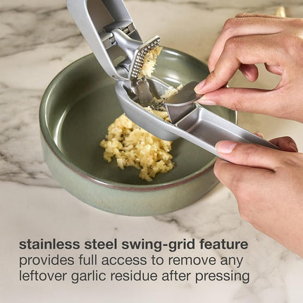 Zyliss Susi 4 Garlic Press | PFAS-Free Coating, Easy Clean, Durable