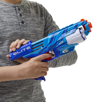 Nerf Elite Disruptor Blaster Reflex, Slam Fire, Blue (Amazon Exclusive)