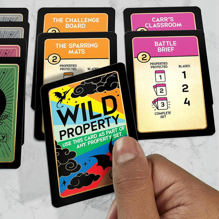 Monopoly Deal Fourth Wing Edition Game in Collectible Tin Box | Officially Licensed Card Game Inspired by the Empyrean Series | 2-5 Players I Ages 8+