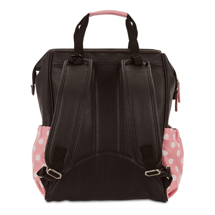 Disney Baby Girl Minnie Mouse Big Bow Diaper Bag, Backpack