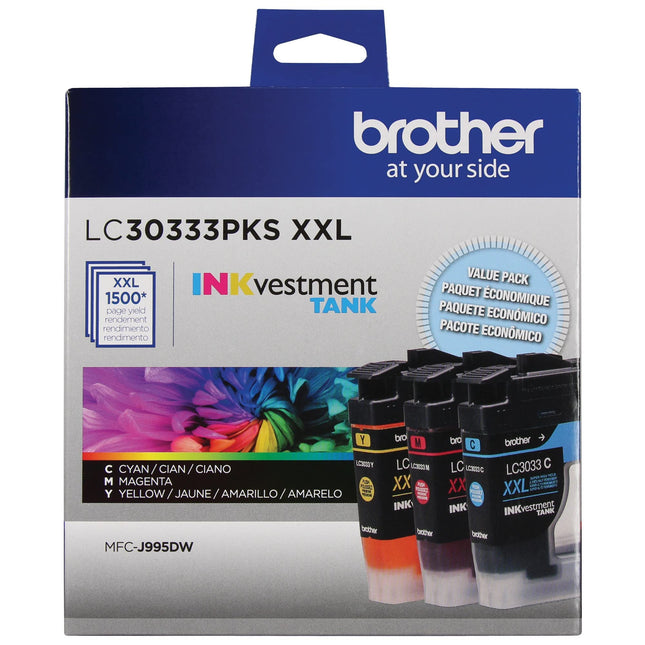BROTHER LC30333PKS ink cartridge Original Cyan,Mag