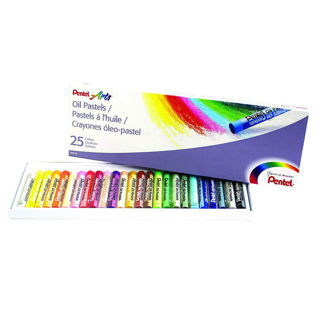 Pentel Oil Pastels 12 Mini Packs - Class Pack of 12 Sets