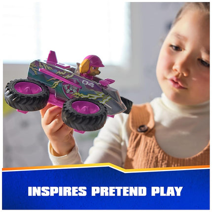 Paw Patrol: Rescue Wheels Skye’s Jet, Toy Truck with Transformation into Jet-Mode and Collectible Action Figure, Kids’ Toys for Boys & Girls Ages 3+