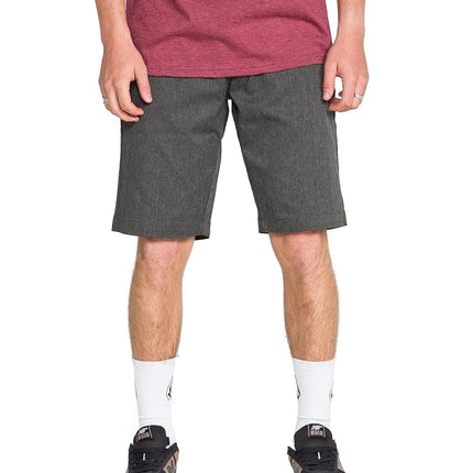 Volcom Men's Vmonty Chino Shorts Casual, Charcoal 
