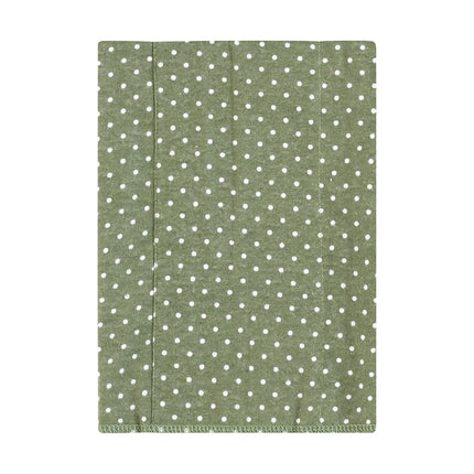 Hudson Baby Unisex Baby Cotton Flannel Burp Cloths, Sage Floral, One Size