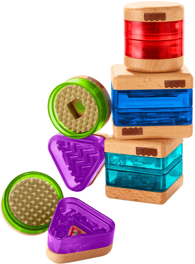 Fisher-Price Wooden Toys Surprise Inside Shapes Se