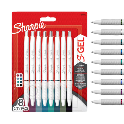 Sharpie S-Gel | Gel Pens for Writing | Medium Poin