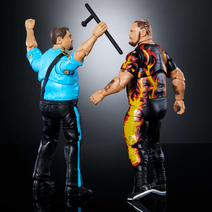 Mattel WWE Coliseum Collection Action Figure 2-Pack with Bam Bam Bigelow & Big Boss Man 15.2 cm Collectibles & Accessories including interchangeable parts