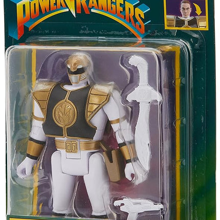 Power Rangers Retro-Morphin White Ranger Action Figure
