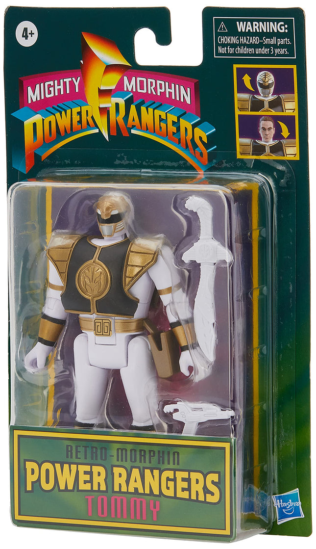 Power Rangers Retro-Morphin White Ranger Action Fi