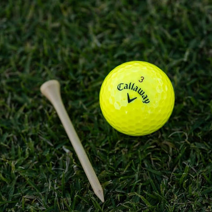 Callaway Golf Chrome Tour X Premium Golf Ball 2024, Yellow