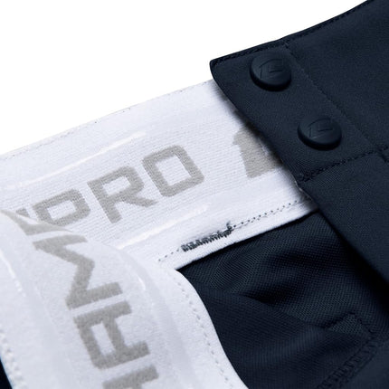 Pantalon de softball traditionnel taille basse Champro Surge avec passepoil tressé de couleur contrastée