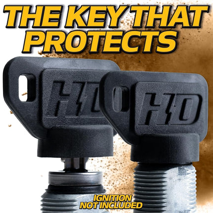 Interruptor HD 2 unidades con llave de encendido de paraguas SÓLO compatible con John Deere EZ-Trak Z225 Z235 Z245 Z255 Z345 Z355 Z375 Z425 Z435 Z445 Z465 Z510 Z520 Z645 Z655 Z665 AUC12681 AM101600 AM131841 AM102439 AM132500