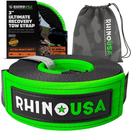 Rhino USA Tow Strap (7.6 cm x 6.1 m) - 13,600 kg H