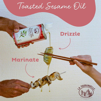 La Tourangelle Toasted Sesame Oil (6x500ML )