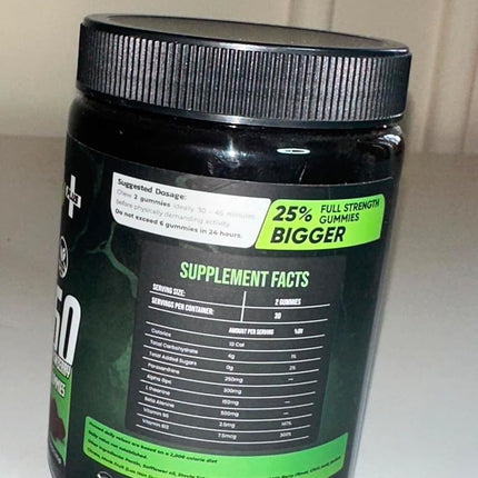 PUMP Pre Workout Gummies - Non-Stim, Caffeine-Free Energy & Focus Formula with Creatine, Paraxanthine, Beta-Alanine & Alpha GPC - Strawberry, 60 Gummies (30 Servings) - Vegan Pre-Workout Supplement for Men & Women