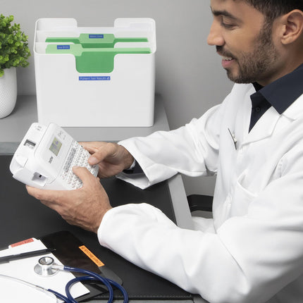 BROTHER P-Touch PT-D410 Home/Office Advanced Label Maker | Connect via USB to Create and Print on TZe Label Tapes up to ~3/4 inch