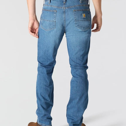 Carhartt Men's Rugged Flex Straight Fit 5-Pocket Tapered Jean, Houghton, 36 x 30