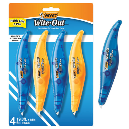 Bic Wite-Out Brand Exact Liner Correction Tape, 19