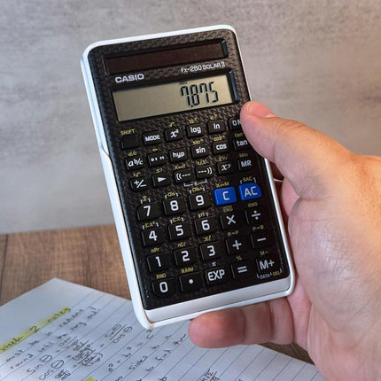 Casio FX 260 Solar II Scientific Calculator 5" x 0.6" x 2.9"