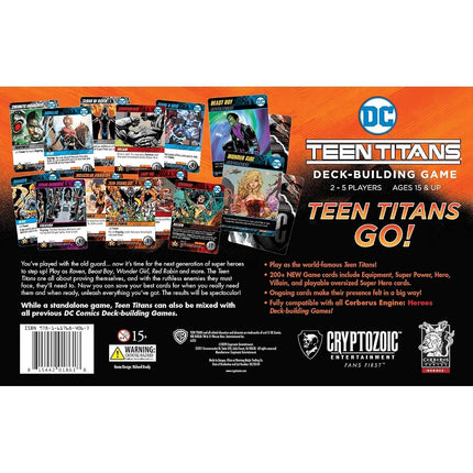 Cryptozoic Entertainment Teen Titans DC Deck Building Game