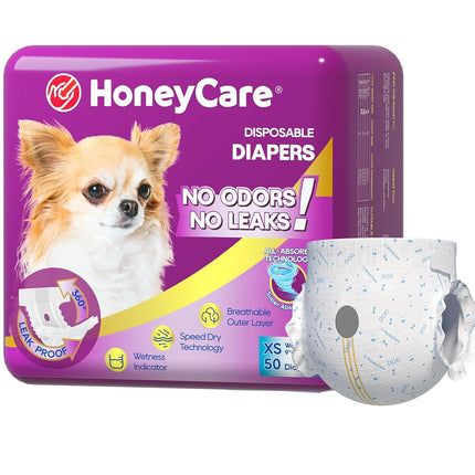 HONEY CARE All-Absorb Disposable Female Dog Diaper