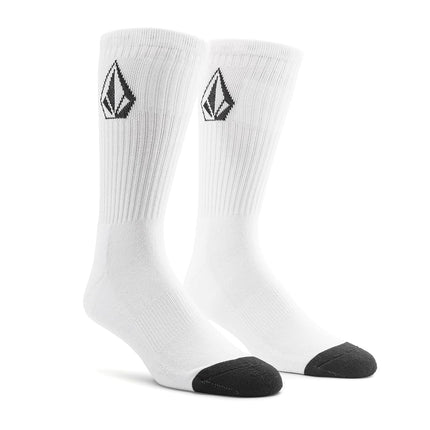 Volcom Men's Full Stone White Flexfit Hat S/M
