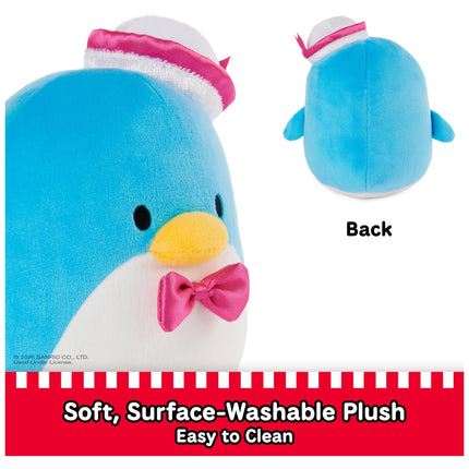 GUND Sanrio Tuxedo Sam Plush, Penguin Stuffed Animal for Ages 1 and Up, Blue, 6”