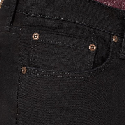 Wrangler Authentics Men's Classic 5-Pocket Regular Fit Cotton Jean, Black, 44W x 30L