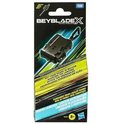 Beyblade X Official Winder Launcher for use with Beylade X Spinning Top Toys and Beystadium; Great Gift for 8 Year Old Boys and Girls