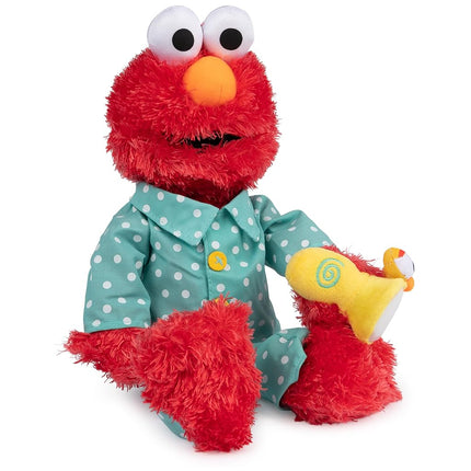 GUND Elmo Bedtime with Light-Up Flashlight