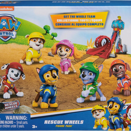 Paw Patrol Rescue Wheels 7-Piece Collectible Actio