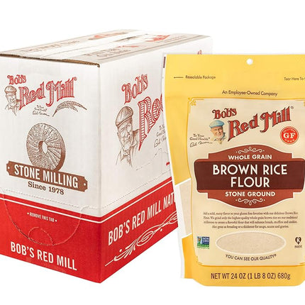 Bob's Red Mill Gluten Free Brown Rice Flour, 24 Ou
